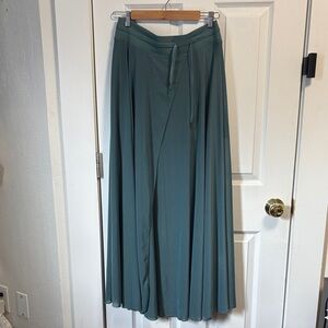 HALARA Teal Maxi Skirt